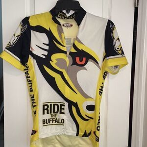 University of Colorado Buffaloes Buffs Golf mens Cycling Bike Jersey singletrack